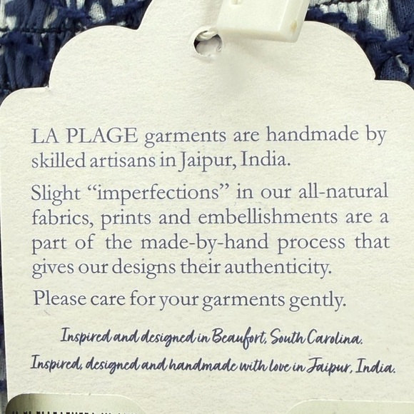 La Plague Palmetto Maxi-Floral Dot Dress Boho Sleeveless Sundress Size Large - Picture 6 of 16